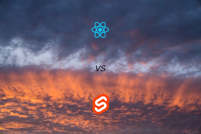 Cover Image for React vs Svelte